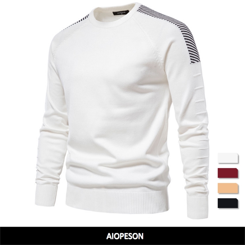 AIOPESON Spliced Drop Sleeve Sweater Men Casual Oneck Slim Fit Pullovers Men's Sweaters Winter Warm Knitted Sweater for Men 220811, Black
AIOPESON Spliced Drop Sleeve Sweater Men Casual Oneck Slim Fit Pullovers Men's Sweaters Winter Warm Knitted Sweater for Men 220811, Black