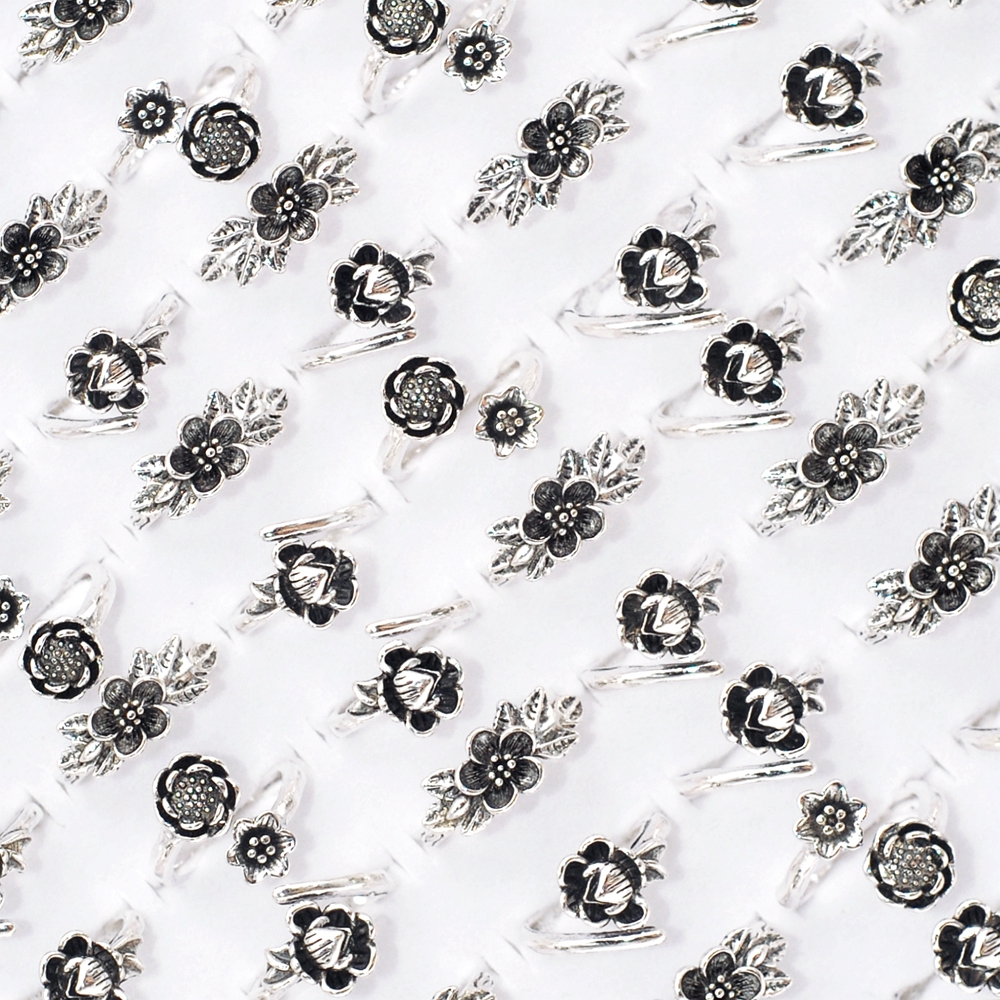 Bulk Lots 30pcs Rose Flower Design Vintage Open Rings Silver Plated Adjustable Women Girl Fashion Cute Party Gift Finger Jewelry Wholesale
Bulk Lots 30pcs Rose Flower Design Vintage Open Rings Silver Plated Adjustable Women Girl Fashion Cute Party Gift Finger Jewelry Wholesale