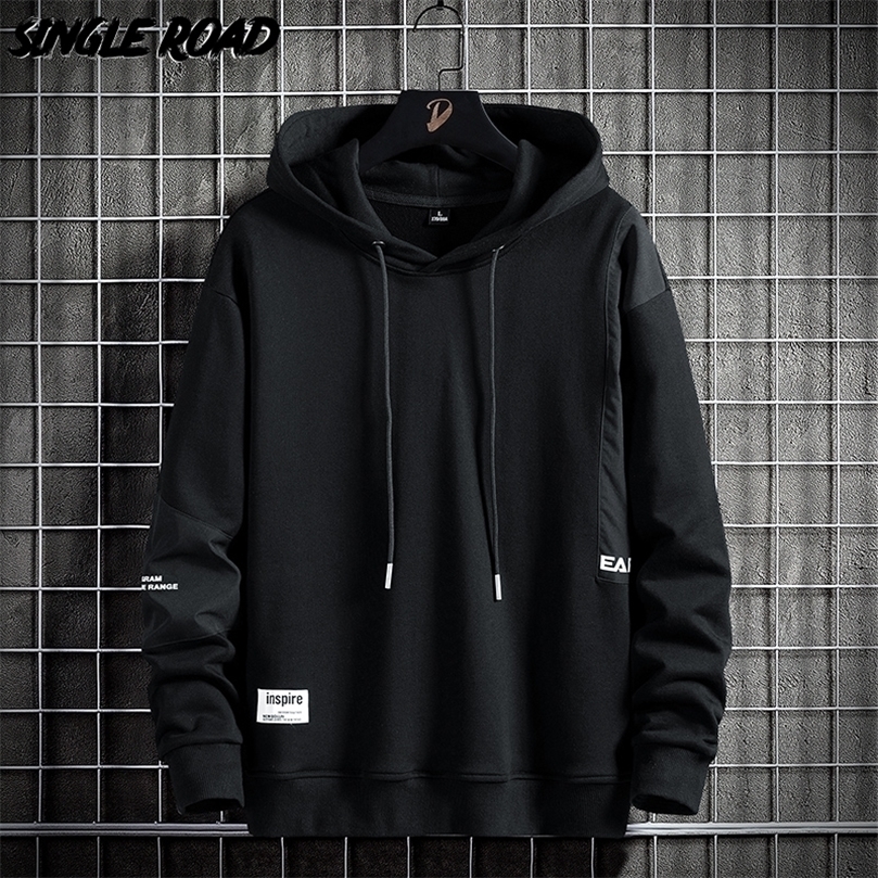 Single Road Mens Hoodies Techwear Sweatshirt Oversized Japanese Streetwear Harajuku Hip Hop Black Hoodie Plus Size 220402, Grey hoodie men
Single Road Mens Hoodies Techwear Sweatshirt Oversized Japanese Streetwear Harajuku Hip Hop Black Hoodie Plus Size 220402, Grey hoodie men