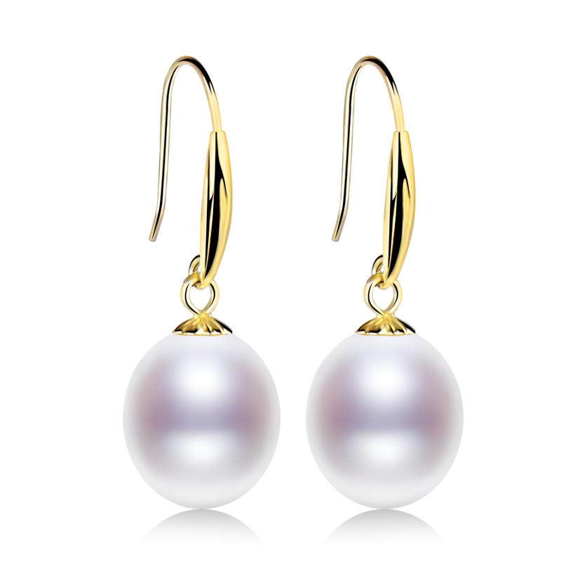 Dangle & Chandelier XF800 18K Gold Earrings Natural Fresh Water Au750 Pearl Drop Fine Jewlery Wedding Party Gift For Women Girl E235
Dangle & Chandelier XF800 18K Gold Earrings Natural Fresh Water Au750 Pearl Drop Fine Jewlery Wedding Party Gift For Women Girl E235