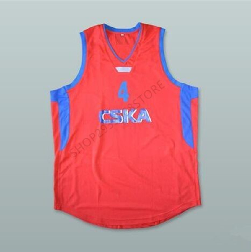 Theo Papaloukas 4 CSKA Moscow Basketball Jersey Embroidery Stitched Custom any Number and name Jerseys, Purple1
Theo Papaloukas 4 CSKA Moscow Basketball Jersey Embroidery Stitched Custom any Number and name Jerseys, Purple1