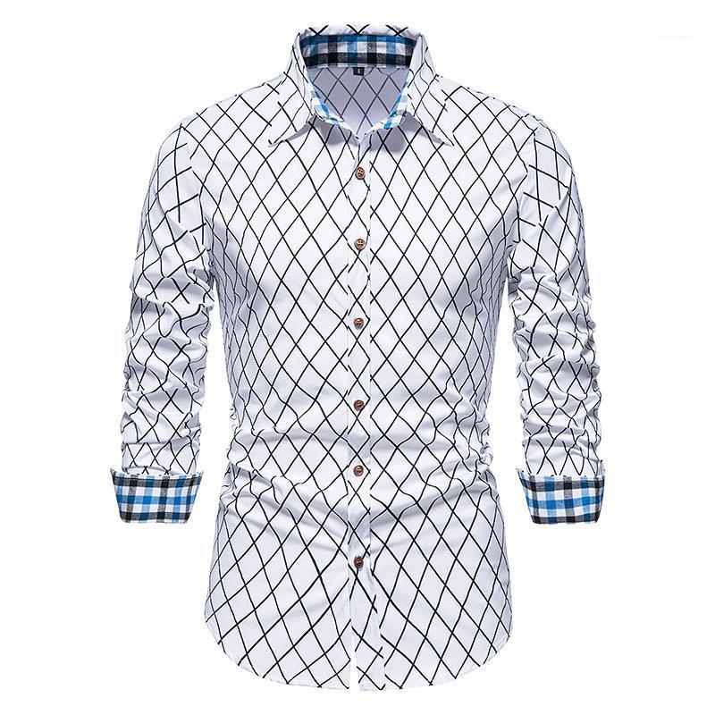 Men' Casual Shirts Mens Rhombus Plaid Shirt 2022 Brand Slim Fit Long Sleeve Men Button Down Male Social Party Chemise Homme XXL, Black
Men' Casual Shirts Mens Rhombus Plaid Shirt 2022 Brand Slim Fit Long Sleeve Men Button Down Male Social Party Chemise Homme XXL, Black