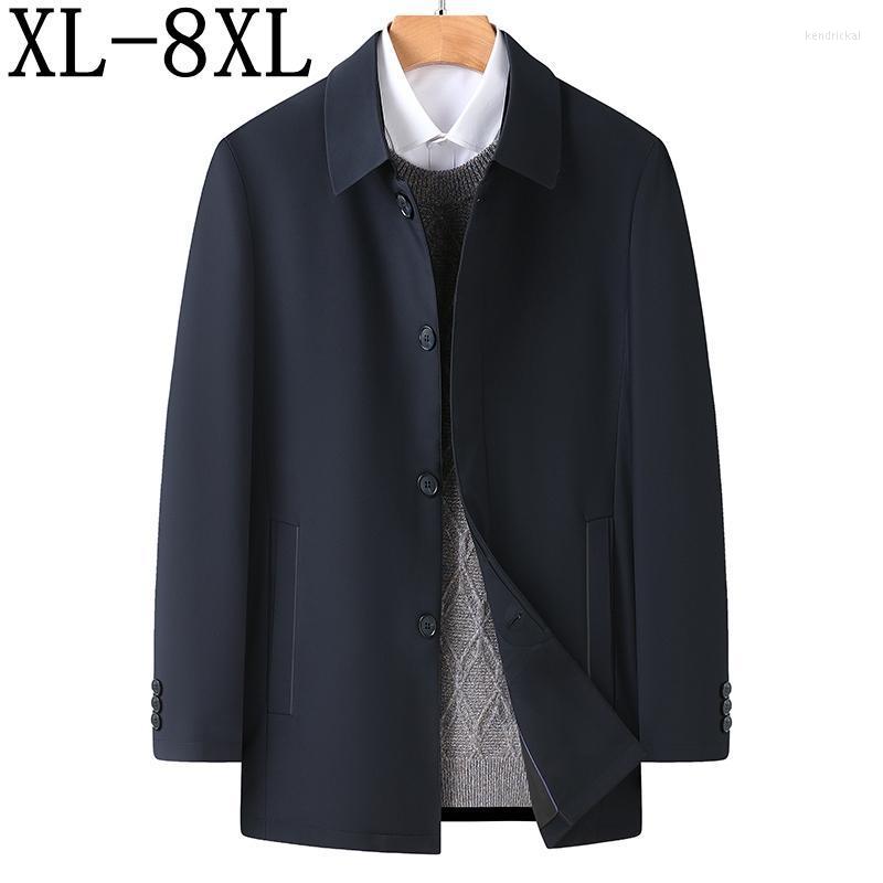 Men's Trench Coats 8XL 7XL 6XL Autumn Mens Business Long Jackets 2022 Casual Windbreaker Loose Jacket Men Coat Fashion Male Overcoat Kend22, Navy blue
Men's Trench Coats 8XL 7XL 6XL Autumn Mens Business Long Jackets 2022 Casual Windbreaker Loose Jacket Men Coat Fashion Male Overcoat Kend22, Navy blue