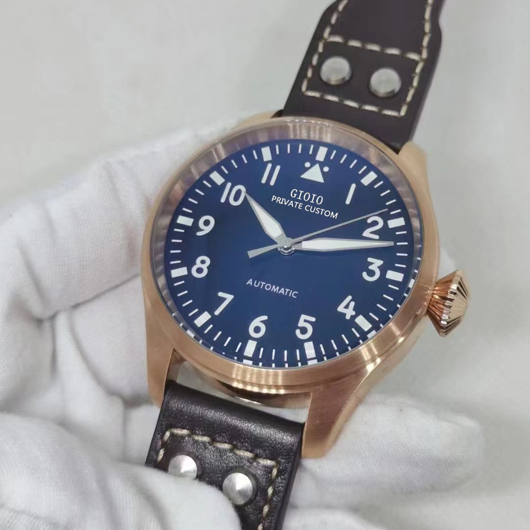 0 43mm High Quality Mens Automatic Mechanical Watch Blue Brown Black Leather Big Pilots Rubber Stainless Steel Luminous0
0 43mm High Quality Mens Automatic Mechanical Watch Blue Brown Black Leather Big Pilots Rubber Stainless Steel Luminous0
