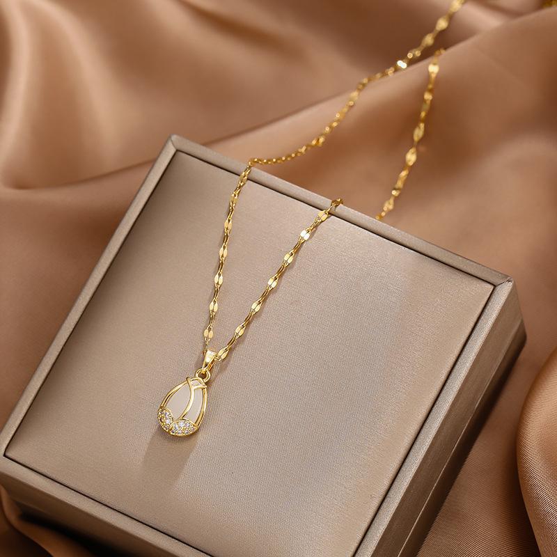 Pendant Necklaces Tulip Opal Necklace For Women 2022 Fashion Jewelry Gold Luxury Design Accessories Stainless SteelPendant NecklacesPendant
Pendant Necklaces Tulip Opal Necklace For Women 2022 Fashion Jewelry Gold Luxury Design Accessories Stainless SteelPendant NecklacesPendant