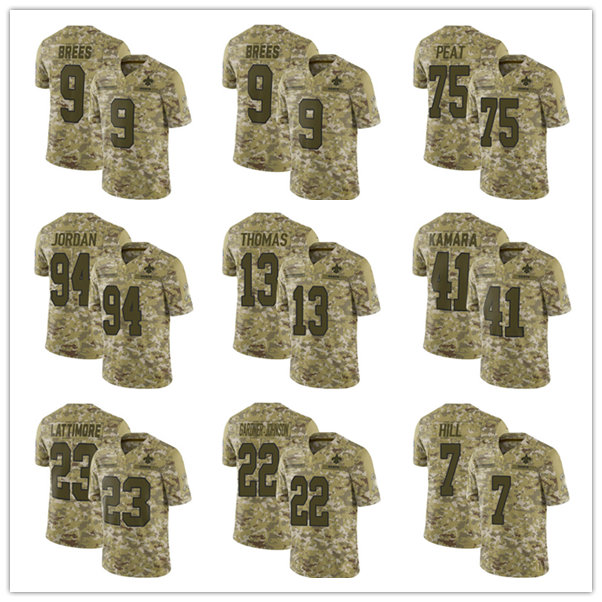Jersey New Orleans''Saints''MEN WOMEN YOUTH Alvin Kamara Jameis Winston Michael Thomas Limited Football Camo 2018 Salute to Service, Custom name number
Jersey New Orleans''Saints''MEN WOMEN YOUTH Alvin Kamara Jameis Winston Michael Thomas Limited Football Camo 2018 Salute to Service, Custom name number