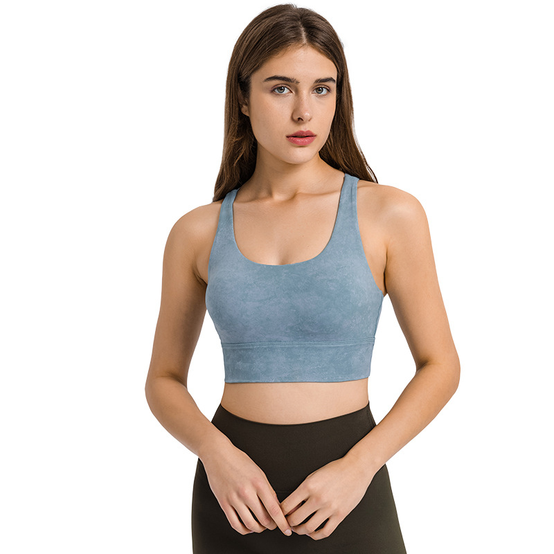 L_002 Cross Strap Yoga Bras All-Sports Bra Classic Women Underwear Gym Tank, Pad dyeing black ash
L_002 Cross Strap Yoga Bras All-Sports Bra Classic Women Underwear Gym Tank, Pad dyeing black ash