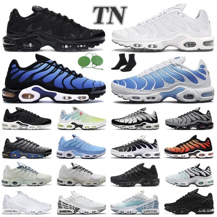Tn Plus Casual Shoes Breathable sneakers trainers outdoor sports triple black White Sustainable Neon Green Hyper Pastel blue Burgundy Oreo Men Women, 45
Tn Plus Casual Shoes Breathable sneakers trainers outdoor sports triple black White Sustainable Neon Green Hyper Pastel blue Burgundy Oreo Men Women, 45