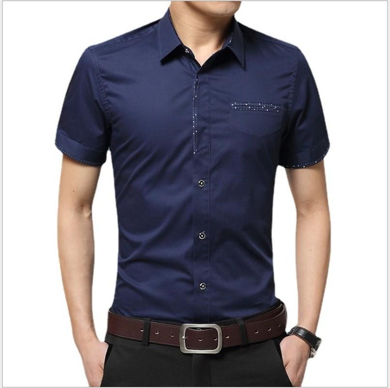 Men's Casual Shirts Fashion Summer Men's Men Cotton Short Sleeves Dress Shirt Turn-down Collar Cardigan ClothesMen's Men'sMen's, Light blue 
Men's Casual Shirts Fashion Summer Men's Men Cotton Short Sleeves Dress Shirt Turn-down Collar Cardigan ClothesMen's Men'sMen's, Light blue