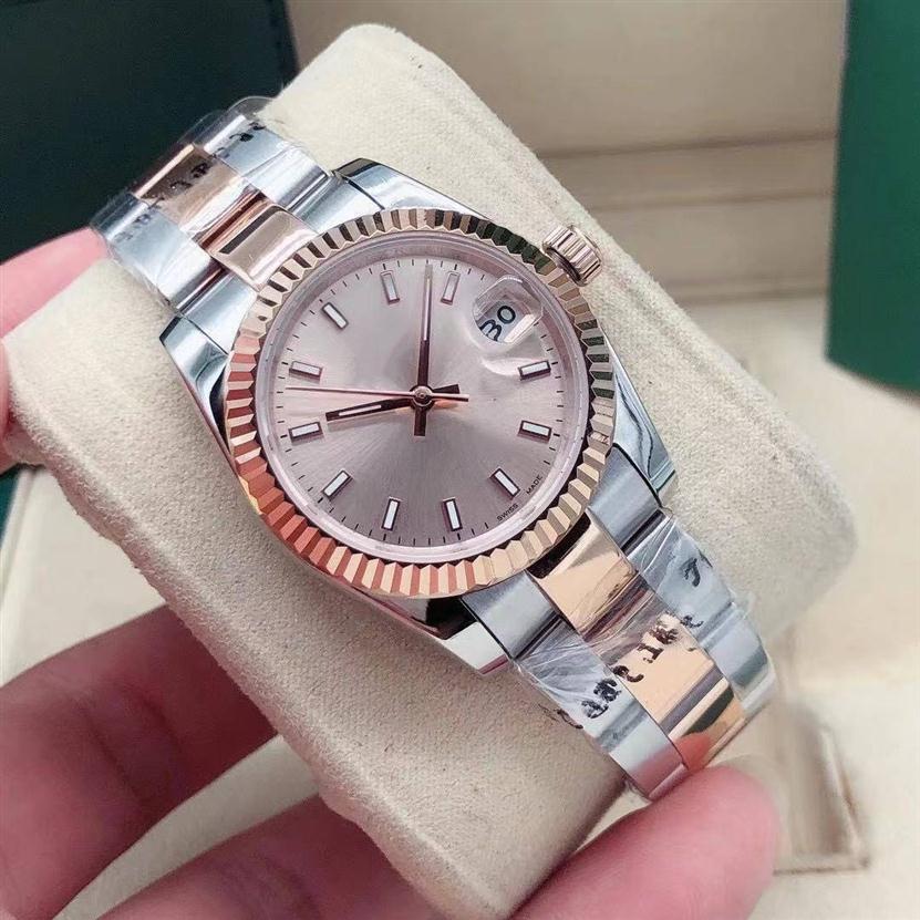 High quality rose gold bracelet fashion ladies dress watch 31mm date sapphire automatic mechanical watches Stainless steel sports 233O, Box3
High quality rose gold bracelet fashion ladies dress watch 31mm date sapphire automatic mechanical watches Stainless steel sports 233O, Box3
