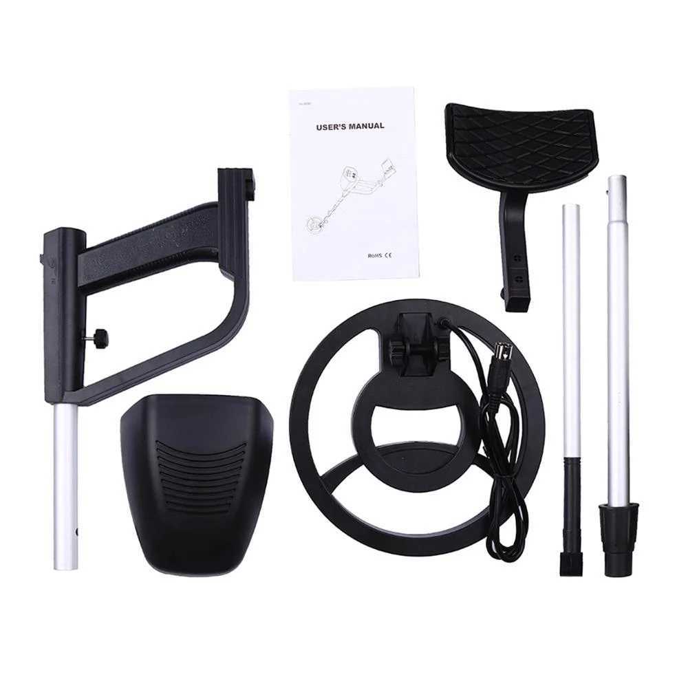 MD-4090 Metal Detector with Memory Function LCD Backlight Adjustable High Sensitivity Underground Metal Detector MD-3030 Updated