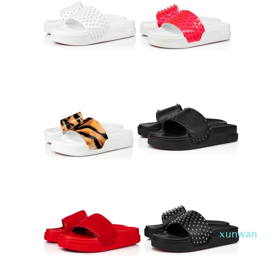 Christians Luxury Men's Slides With Spikes Sandals 2021 Summer Man Red Bottoms Pool Fun Flats Slip On Slippers Casual Beach Flip Flops S YaH
Christians Luxury Men's Slides With Spikes Sandals 2021 Summer Man Red Bottoms Pool Fun Flats Slip On Slippers Casual Beach Flip Flops S YaH