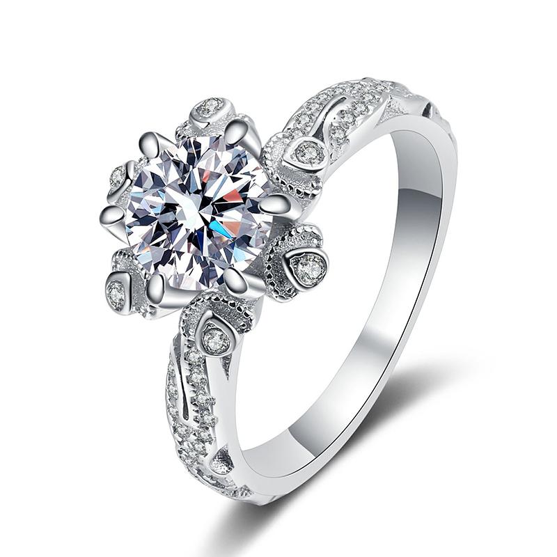 Wedding Rings White Gold Moissanite Ring Female Does Not Fade High-end Couple Jewelry To Send Girlfriend Gifts SimpleWedding
Wedding Rings White Gold Moissanite Ring Female Does Not Fade High-end Couple Jewelry To Send Girlfriend Gifts SimpleWedding
