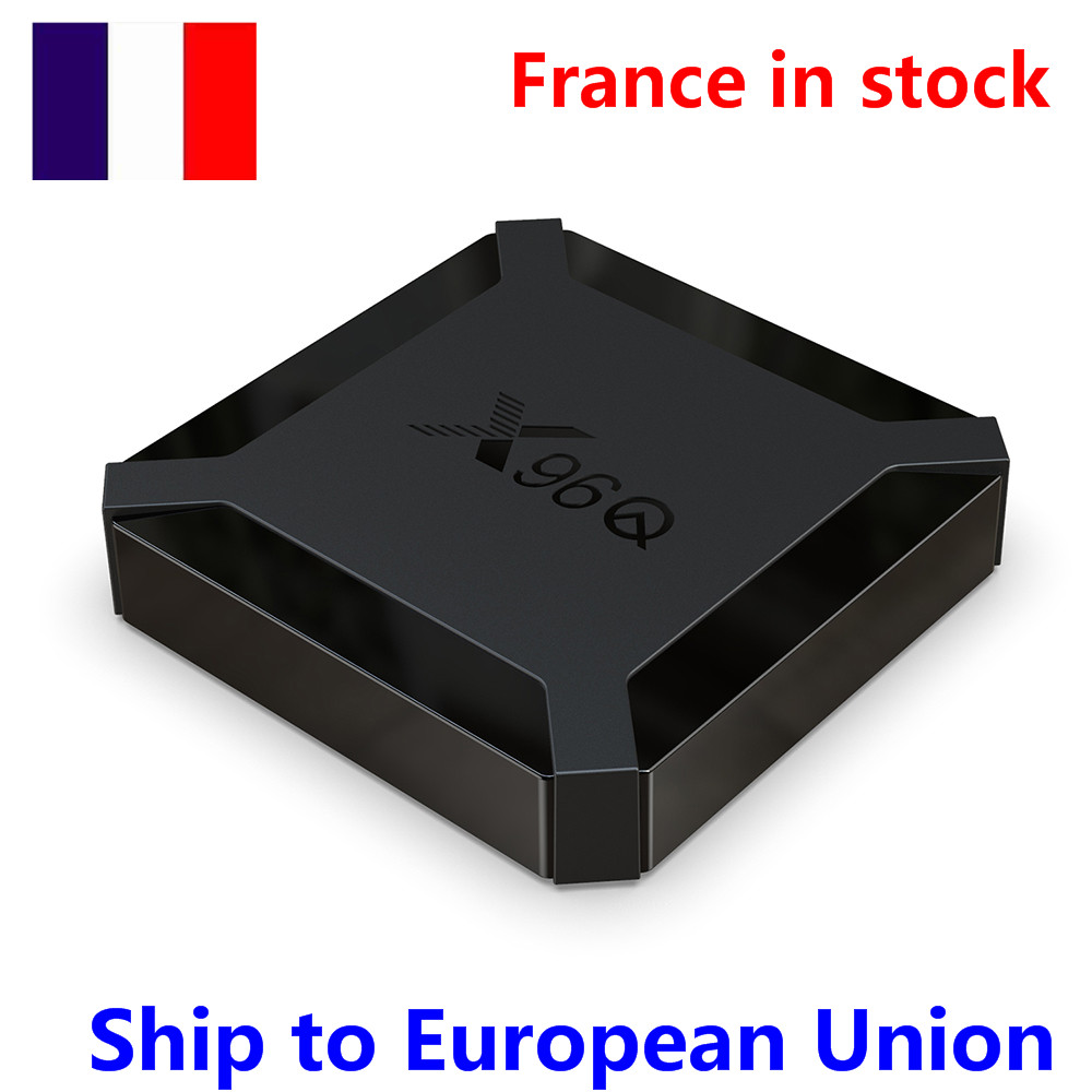 Ship France to european X96Q TV Box Allwinner H313 Android 10.0 4K 1gb ram 8gb rom ,2gb ram 16gb rom 100M LAN