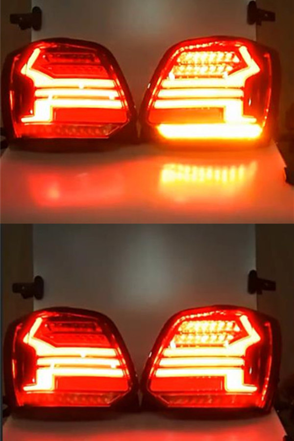 Car Rear Lamp For Volkswagen Polo LED Tail Light 20 11-20 18 LED Brake Lights Reverse Fog Taillights Auto Accessories