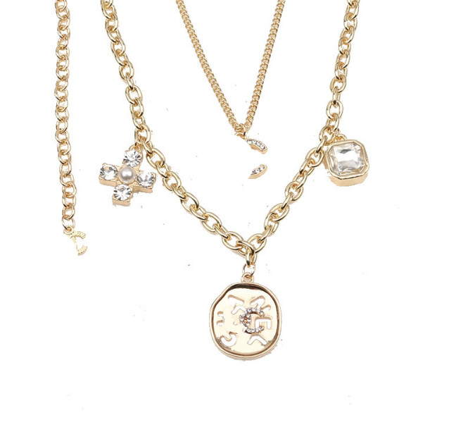 2color High Quality Brand Desinger Letter Pendant Necklaces Hollow Round Double Sweater Chain Fashion Men Women Collarbone Simple Wedding Jewelry Gift
2color High Quality Brand Desinger Letter Pendant Necklaces Hollow Round Double Sweater Chain Fashion Men Women Collarbone Simple Wedding Jewelry Gift