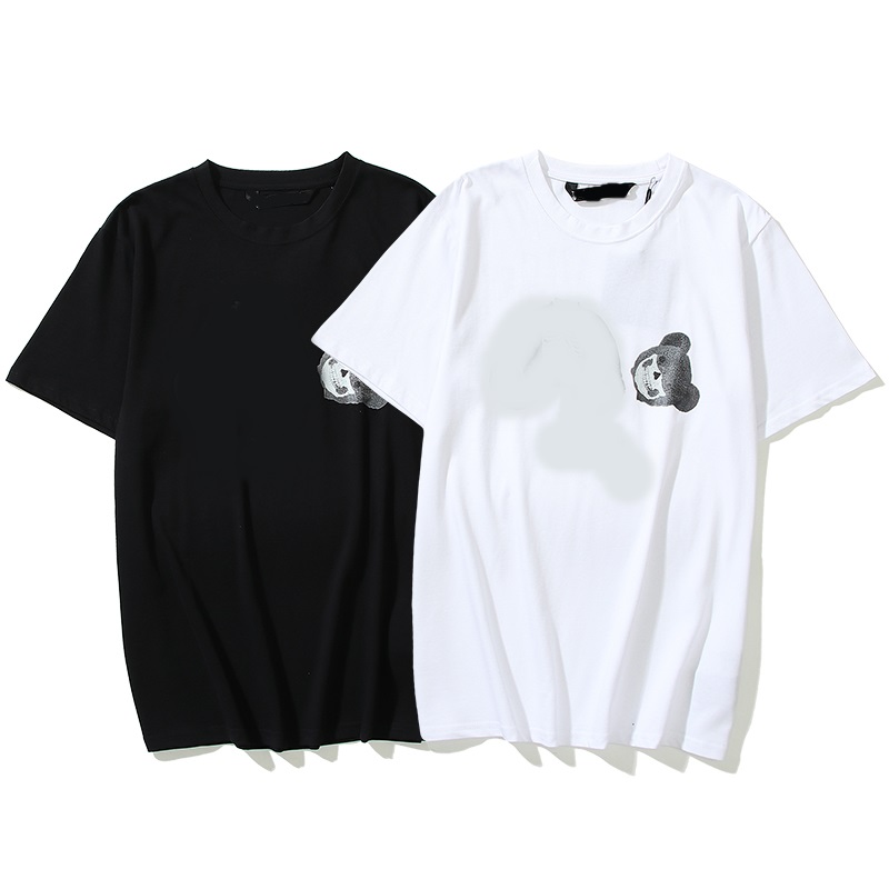 special offer 2022 High quality T shirt cotton short-sleeved fashion men T-shirt couple models cotton printed short euro size S