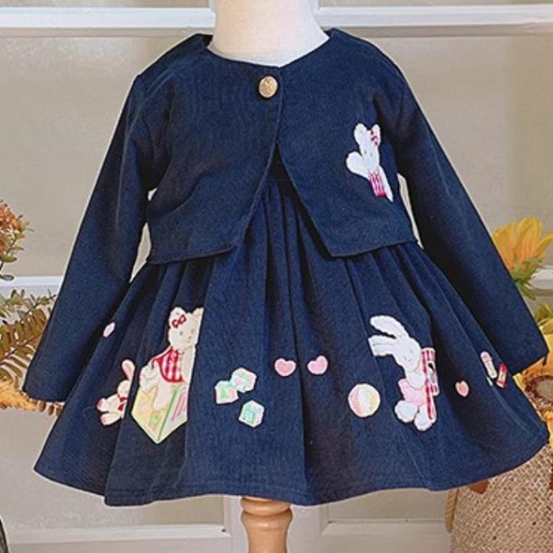 Clothing Sets Baby Girl Vintage Janpanese Style Embroidered Short Jacket Big Swing Princess Vest Dress Two Piece SetsClothing, Blue
Clothing Sets Baby Girl Vintage Janpanese Style Embroidered Short Jacket Big Swing Princess Vest Dress Two Piece SetsClothing, Blue