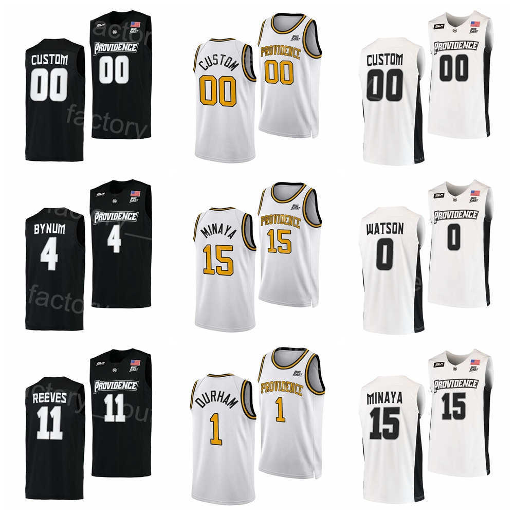 NCAA Basketball Providence Friars College Jersey 0 Nate Watson 1 Al Durham 4 Jared Bynum 11 AJ Reeves 14 Noah Horchler 15 Justin Minaya University Custom Black White
NCAA Basketball Providence Friars College Jersey 0 Nate Watson 1 Al Durham 4 Jared Bynum 11 AJ Reeves 14 Noah Horchler 15 Justin Minaya University Custom Black White