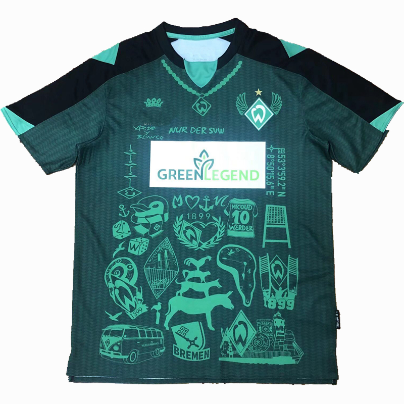 2022 2023 SV Werder Bremen Soccer Jerseys How Deep Is Your Love 22 23 football shirt, Green
2022 2023 SV Werder Bremen Soccer Jerseys How Deep Is Your Love 22 23 football shirt, Green