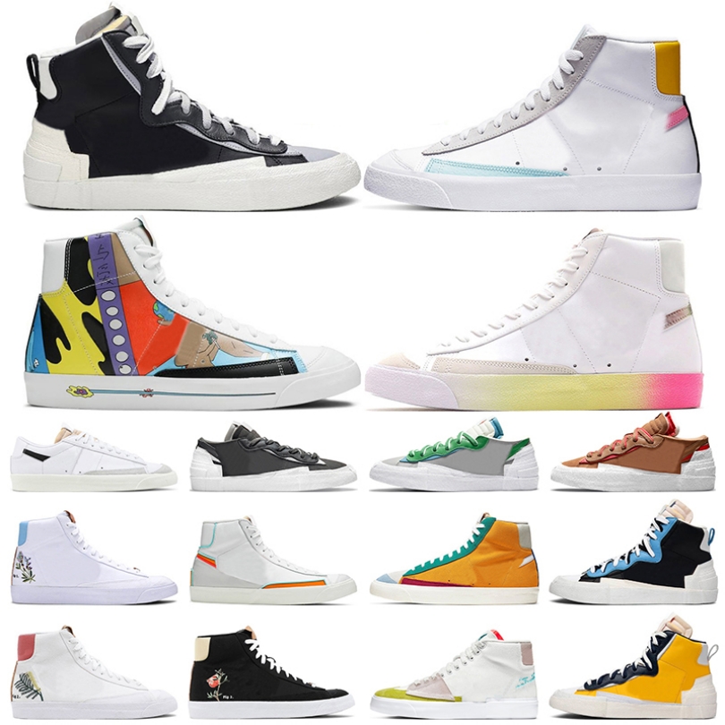 Men OG Blazer Mid 77 Vintage Blazers Jumbo Women Casual Shoes Black White Indigo Pine Green Pomegranate Arctic Punch Mens Trainers Designer Platform Sneakers, 30 sketch white black 40-45
Men OG Blazer Mid 77 Vintage Blazers Jumbo Women Casual Shoes Black White Indigo Pine Green Pomegranate Arctic Punch Mens Trainers Designer Platform Sneakers, 30 sketch white black 40-45