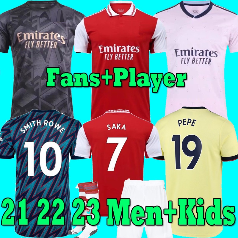 21 22 23 PEPE SAKA Soccer jerseys Fans Player version Gunners ØDEGAARD THOMAS WILLIAN NICOLAS TIERNEY SMITH ROWE ARSen 2021 2022 2023 football shirt Men + Kids kit, Lavender
21 22 23 PEPE SAKA Soccer jerseys Fans Player version Gunners ØDEGAARD THOMAS WILLIAN NICOLAS TIERNEY SMITH ROWE ARSen 2021 2022 2023 football shirt Men + Kids kit, Lavender