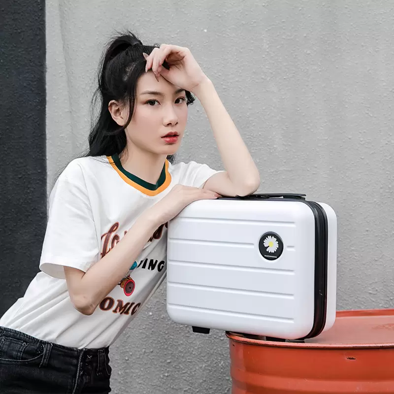 14-Inch Little Daisy Luggage Cosmetic Bag Portable Suitcase Large Capacity Compartment Storage Bag
14-Inch Little Daisy Luggage Cosmetic Bag Portable Suitcase Large Capacity Compartment Storage Bag