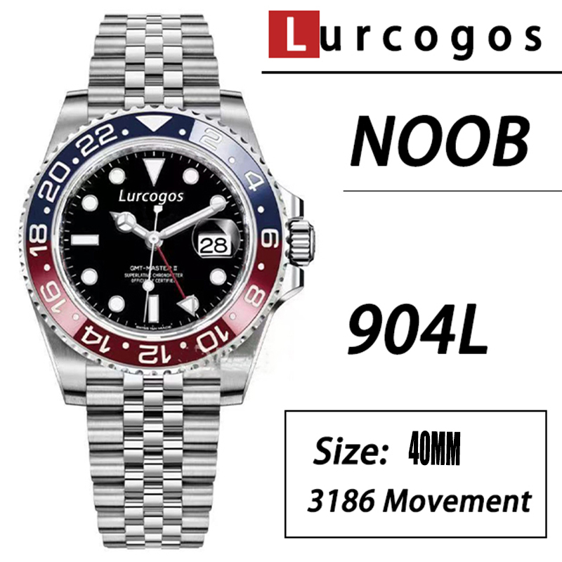 N Factory Made Men's Mechanical Watch ETA3186/3285 Movement Cola Ceramic Bezel Sapphire Glass 904 Stainless Steel Strap, Watch6
N Factory Made Men's Mechanical Watch ETA3186/3285 Movement Cola Ceramic Bezel Sapphire Glass 904 Stainless Steel Strap, Watch6
