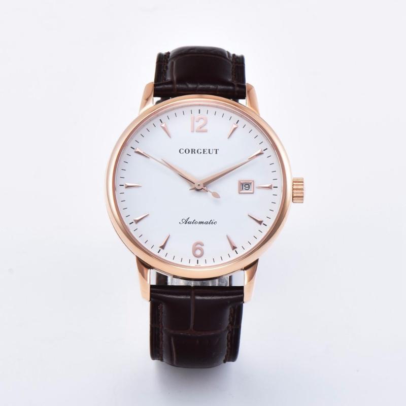 Wristwatches Men's Watch Automatic Mechanical Sapphire Glass White Dial Clock Diving 007
Wristwatches Men's Watch Automatic Mechanical Sapphire Glass White Dial Clock Diving 007