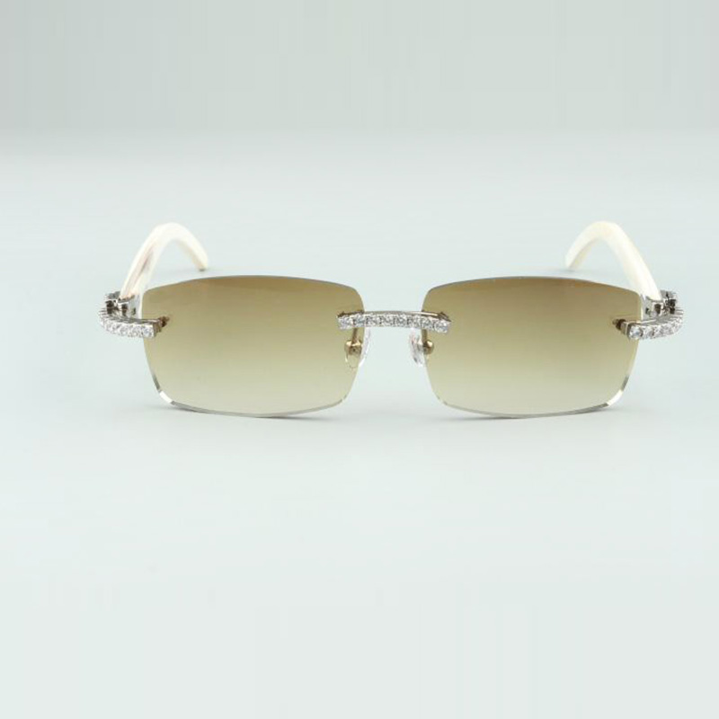 endless dia buffs sunglasses 3524012 with natural white horns legs and 56 mm lens Good quality