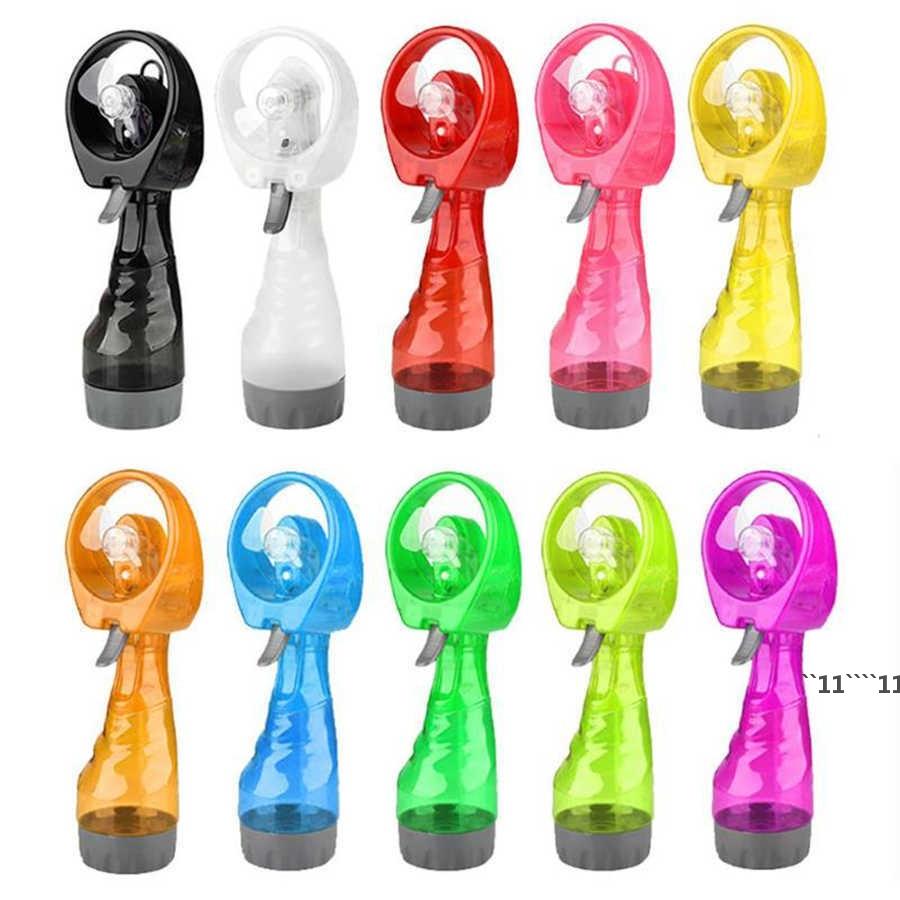 Water Spray Cool Fan Handheld Electric Mini Fan Portable Summer Cool Mist Maker Fans Party Favor Sea Shipping RRB15392
Water Spray Cool Fan Handheld Electric Mini Fan Portable Summer Cool Mist Maker Fans Party Favor Sea Shipping RRB15392