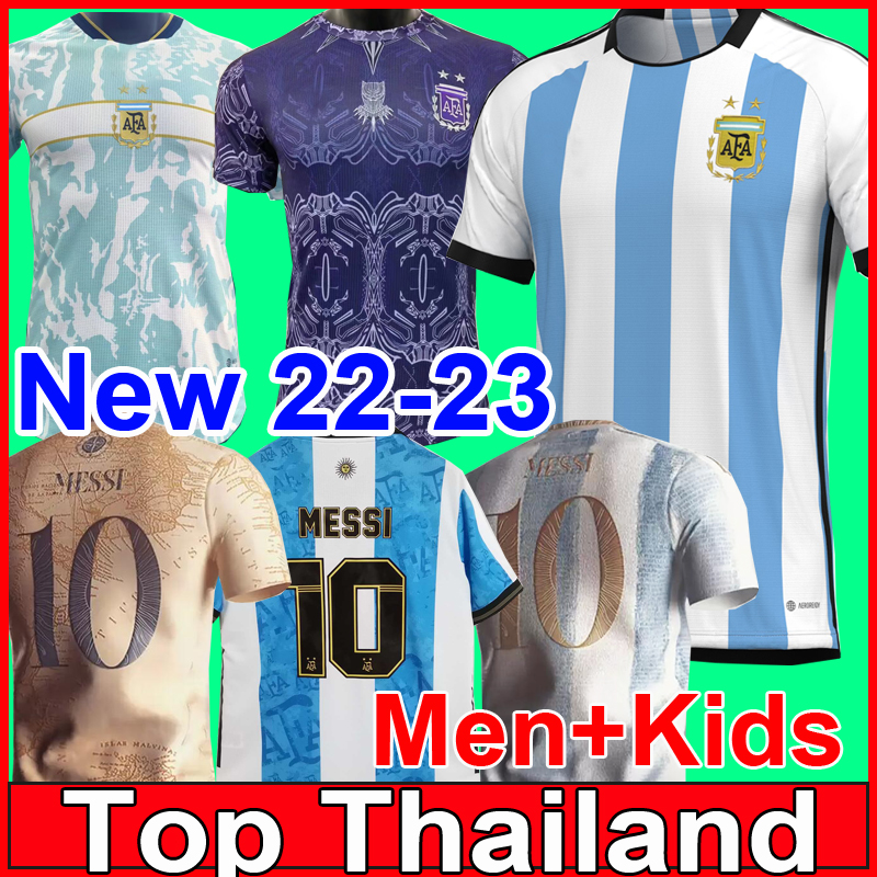 2021 2022 2023 Argentina soccer Jersey Fans and player version World CUP DYBALA AGUERO Maradona football shirt 21 22 23 Men Kids sets uniform with socks di maria, Kids away
2021 2022 2023 Argentina soccer Jersey Fans and player version World CUP DYBALA AGUERO Maradona football shirt 21 22 23 Men Kids sets uniform with socks di maria, Kids away