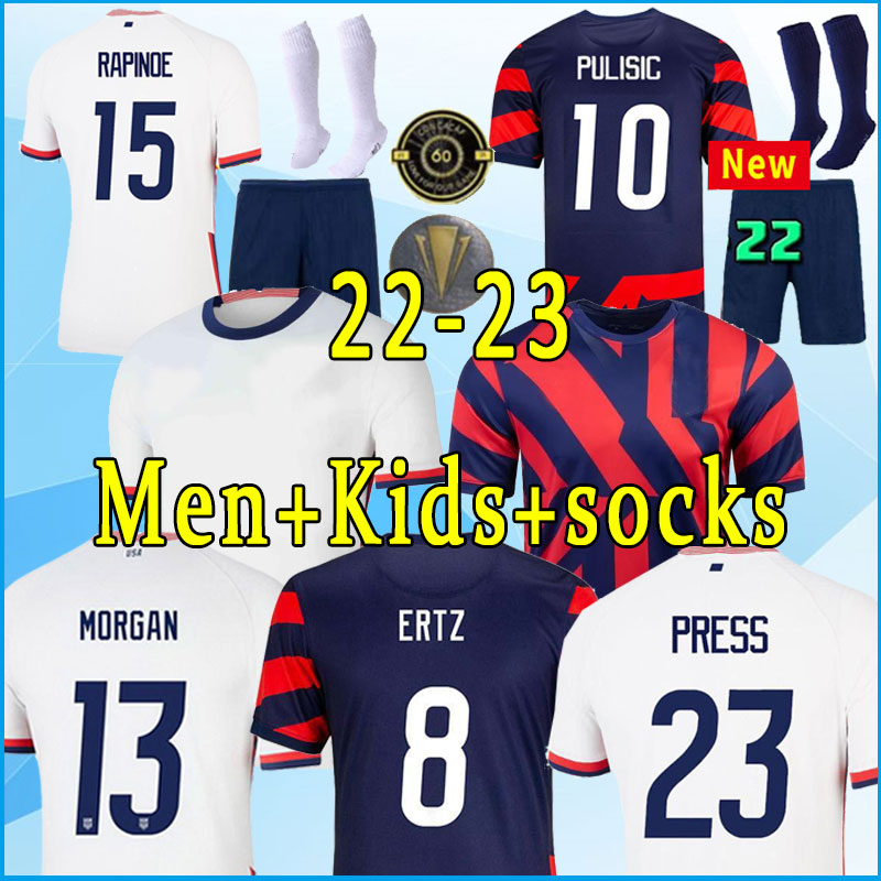 USAs 2021 2022 Women Men kids kit PULISIC MUSAH LLOYD soccer jersey Dest McKennie America Reyna Adams ERTZ BRADLEY States ALTIDORE 21 22 football shirts full set socks, Home+patch
USAs 2021 2022 Women Men kids kit PULISIC MUSAH LLOYD soccer jersey Dest McKennie America Reyna Adams ERTZ BRADLEY States ALTIDORE 21 22 football shirts full set socks, Home+patch