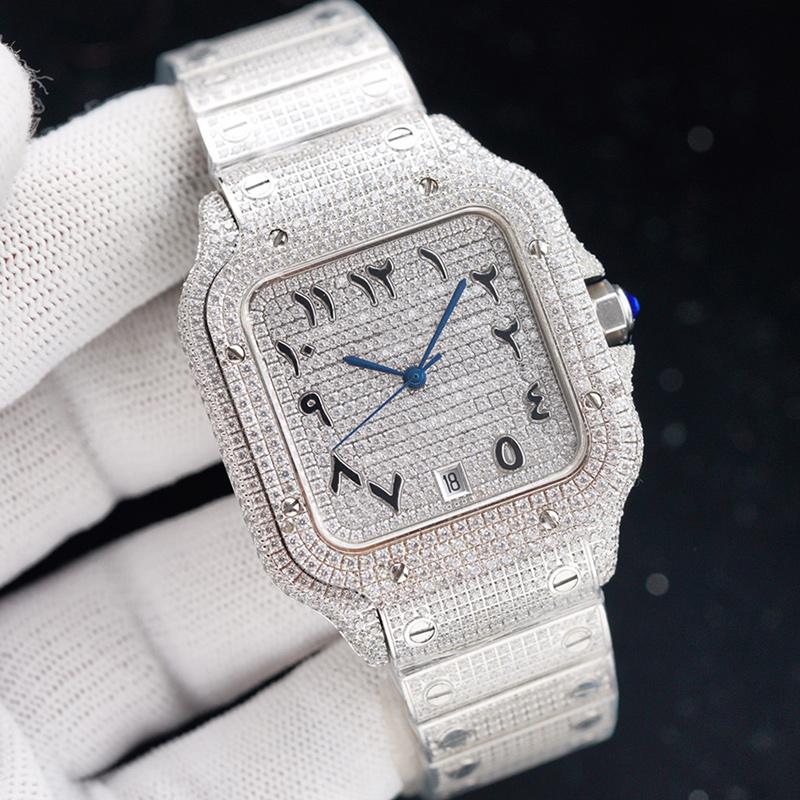 Diamond Watch Automatic Mechanical Mens Watches Waterproof Bracelet Sapphire Business Wristwatches Stainless Steel 40mm Ladies Wristwatch Montre de Luxe, Color5
Diamond Watch Automatic Mechanical Mens Watches Waterproof Bracelet Sapphire Business Wristwatches Stainless Steel 40mm Ladies Wristwatch Montre de Luxe, Color5