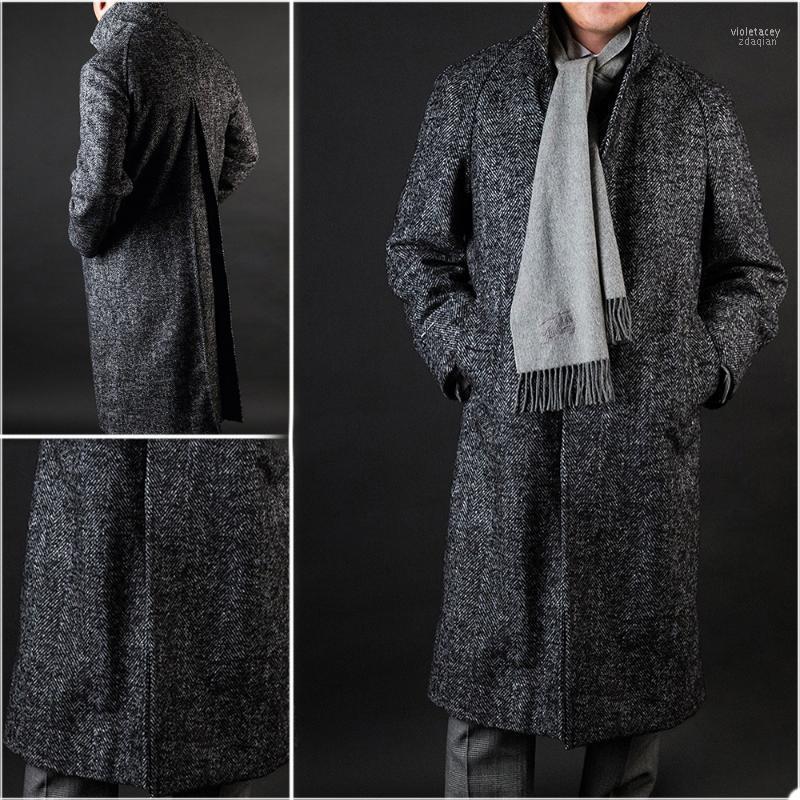 Men's Wool & Blends Darkgray England Style Woolen Overcoat 2022 Autumn Winter Men Mid-Length Thicken Plus Jacket Handsome Buiness Cacual Coa, Army green
Men's Wool & Blends Darkgray England Style Woolen Overcoat 2022 Autumn Winter Men Mid-Length Thicken Plus Jacket Handsome Buiness Cacual Coa, Army green