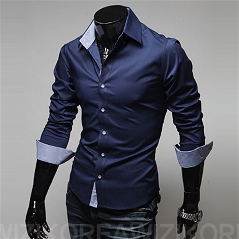 mens casual shirt fashion new designer slim fit long sleeve classic shirts men size 3xl male shirts chemid se homme LJ200925, Black
mens casual shirt fashion new designer slim fit long sleeve classic shirts men size 3xl male shirts chemid se homme LJ200925, Black
