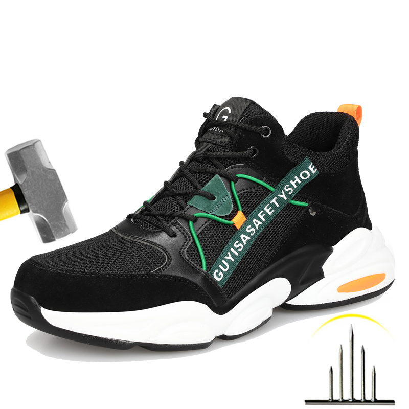 Male Shoes Breathable Mesh Safety Shoes Men Light Sneaker Indestructible Steel Toe Soft Anti-piercing Work Boots Work Shoes, Beige
Male Shoes Breathable Mesh Safety Shoes Men Light Sneaker Indestructible Steel Toe Soft Anti-piercing Work Boots Work Shoes, Beige