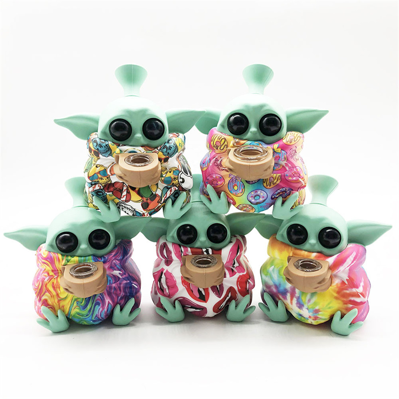 Wholesale Baby Pipe Cartoon Smoking water bubbler pipes 4.7" Unbreakable Hand Bongs Smoke Accessories dab rigs hookah Oil Rigs
Wholesale Baby Pipe Cartoon Smoking water bubbler pipes 4.7" Unbreakable Hand Bongs Smoke Accessories dab rigs hookah Oil Rigs