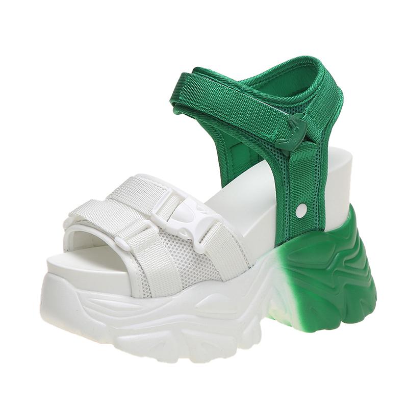 Sandals High Heels Women Shoes 2022 Summer Wedges Height Increasing 11cm Ladies Sandal Platform Chunky Sandalias MujerSandals, 1green
Sandals High Heels Women Shoes 2022 Summer Wedges Height Increasing 11cm Ladies Sandal Platform Chunky Sandalias MujerSandals, 1green