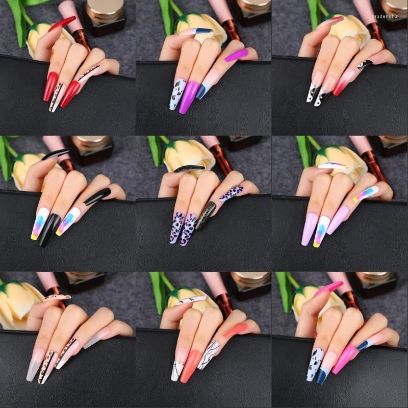 False Nails 24Pcs/Box Charming Extended Section Ballet Wearable Fake Press On Square Head Full Cover Detachable Finished Fingernails Prud22, Lemix-01
False Nails 24Pcs/Box Charming Extended Section Ballet Wearable Fake Press On Square Head Full Cover Detachable Finished Fingernails Prud22, Lemix-01