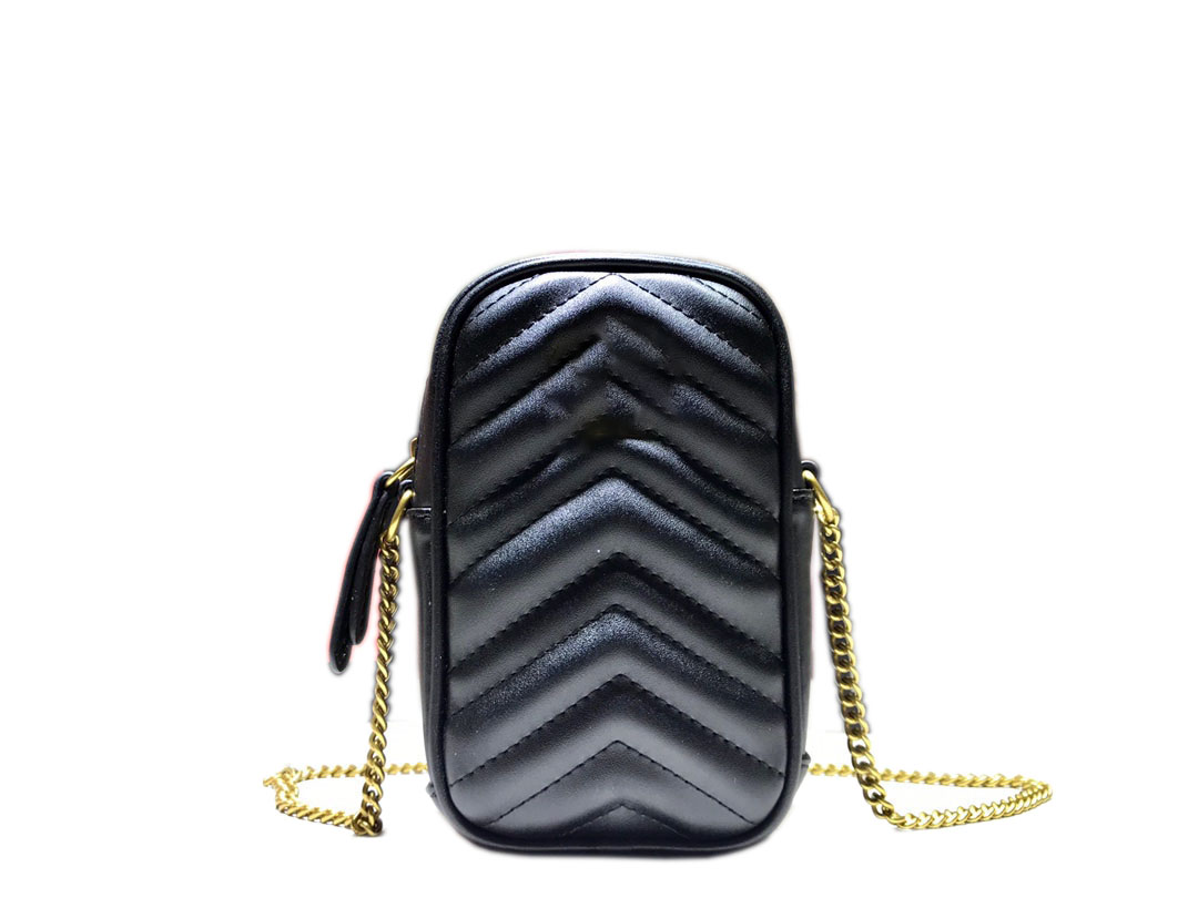 Marmont Mini Chains Cross Body Bag Leather Heart Embossed Metal Letter Cell Phone Pocket Handbag Designer Purse Wallet 598597, 8#598597
Marmont Mini Chains Cross Body Bag Leather Heart Embossed Metal Letter Cell Phone Pocket Handbag Designer Purse Wallet 598597, 8#598597