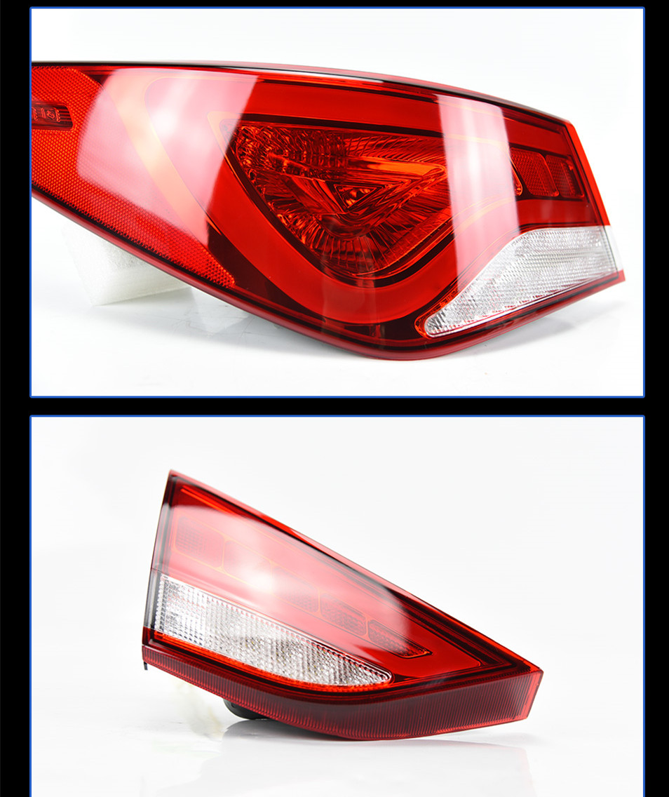 Car Tail Lights Assembly For Sonata 8 LED Turn Signal Lights 2011-16 Hyundai Brake Running Reverse Light