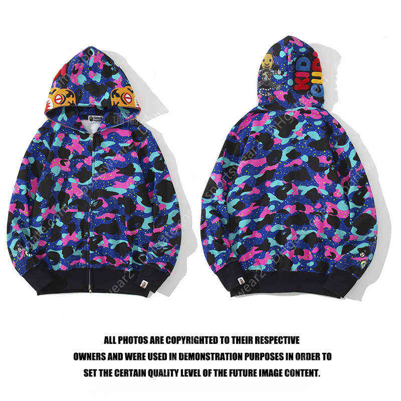 Shark Cotton Hoodies Kid Cudi Tiger Face Embroidery Women Men Casual Full Zipper Hooded Purple Sweatshirts Couple Clothes, Picture color 1
Shark Cotton Hoodies Kid Cudi Tiger Face Embroidery Women Men Casual Full Zipper Hooded Purple Sweatshirts Couple Clothes, Picture color 1