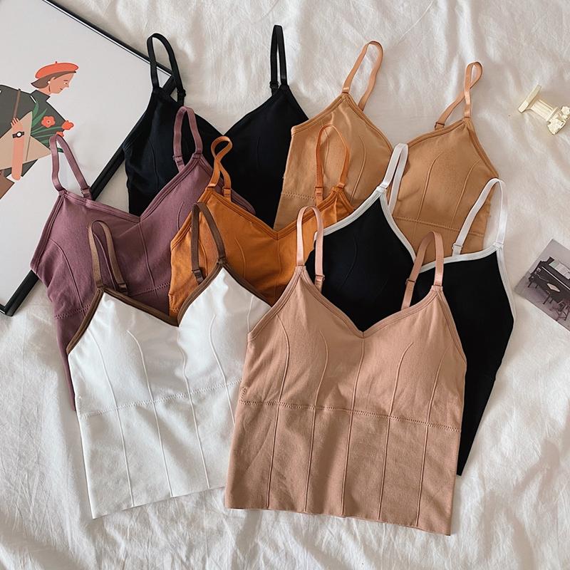 Women's Tanks & Camis Summer Women Sports Lingerie Short Style Ladies Casual Seamless Underwear Camisole Sexy Tube Top Crop Tops Female, Zi
Women's Tanks & Camis Summer Women Sports Lingerie Short Style Ladies Casual Seamless Underwear Camisole Sexy Tube Top Crop Tops Female, Zi
