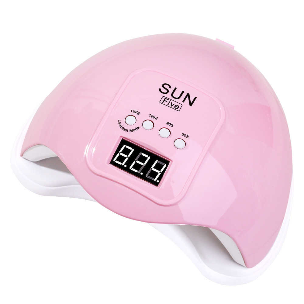 Nail Enhancement Lamp Phototherapy Lamp Fast Drying Four Gear Intelligent Phototherapy Machine Led Non Black Hand Nail Baking Lamp Lampara Para Hornea