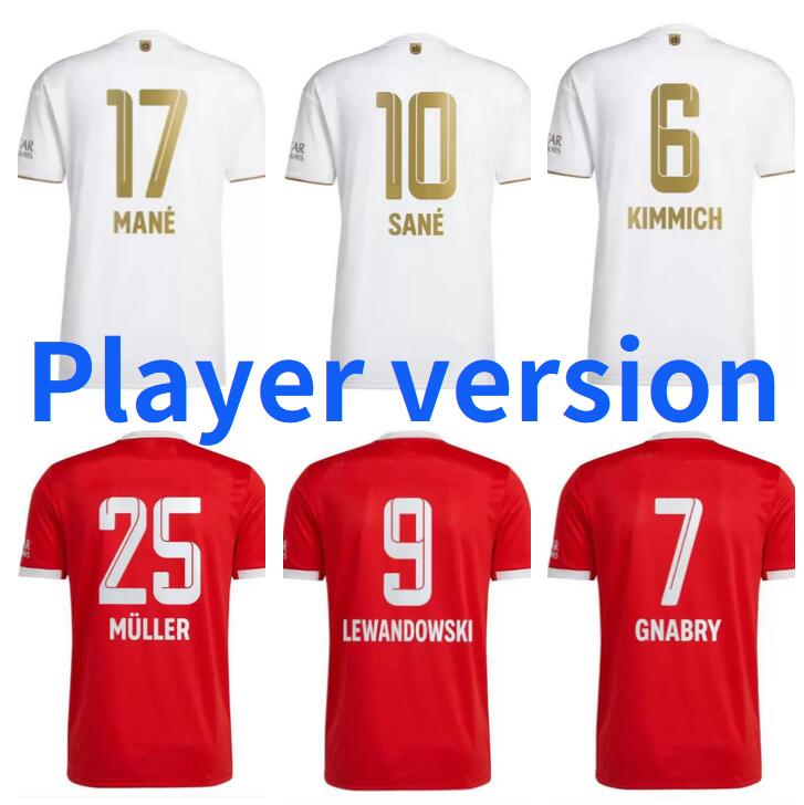 LEWANDOWSKI MANE Soccer Jerseys 22 23 Player Version SANE GORETZKA COMAN MULLER DAVIES BAYERN KIMMICH Football Shirts Home away 2022 2023 Uniforms, 21/22
LEWANDOWSKI MANE Soccer Jerseys 22 23 Player Version SANE GORETZKA COMAN MULLER DAVIES BAYERN KIMMICH Football Shirts Home away 2022 2023 Uniforms, 21/22