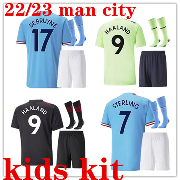 2022 2023 DE BRUYNE HAALAND city Soccer Jerseys FODEN GREALISH MAHREZ MANs cities football shirt BERNARDO STERLING 22 23 Kids set, 22/23 third no socks
2022 2023 DE BRUYNE HAALAND city Soccer Jerseys FODEN GREALISH MAHREZ MANs cities football shirt BERNARDO STERLING 22 23 Kids set, 22/23 third no socks