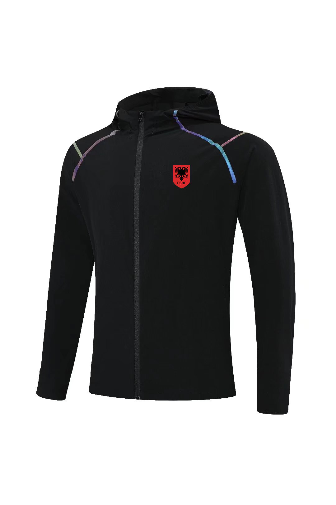 Albania FC Men's soccer jacket full zipper hooded windbreaker 2022 fashion lightweight breathable casual jacket LOGO can be customized, No 1
Albania FC Men's soccer jacket full zipper hooded windbreaker 2022 fashion lightweight breathable casual jacket LOGO can be customized, No 1