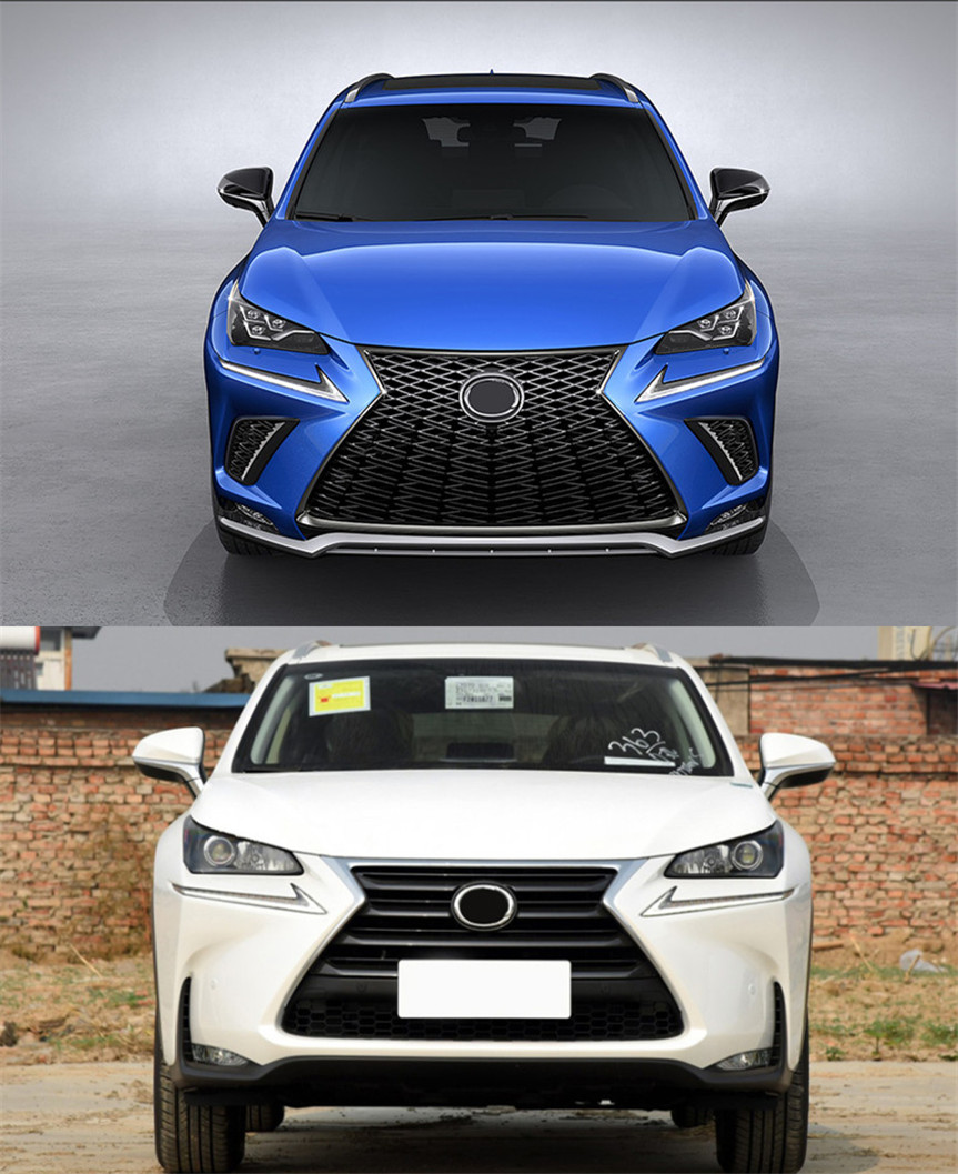 Auto Goods Front Lights For Lexus NX NX200 NX300 2014-2021 High Beam Headlights Daytime Running Headlight