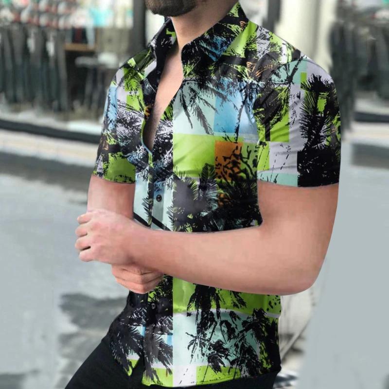 Men's Casual Shirts Summer Hawaiian Holiday Shirt Plus Size Vintage Men Ethnic Printed Short Sleeve Lapel Patchwork Loose SoftMen's, Ye
Men's Casual Shirts Summer Hawaiian Holiday Shirt Plus Size Vintage Men Ethnic Printed Short Sleeve Lapel Patchwork Loose SoftMen's, Ye